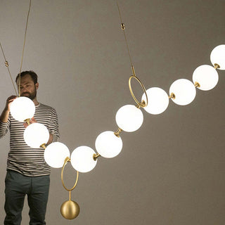 Valentina Postmoderna Palla Lampada a Sospensione Creativa Collana