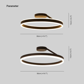 Arisha Minimalismo LED Squillo Plafoniere