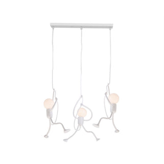 Arisha LED Ferro Speciale Design Uomo Lampada a Sospensione